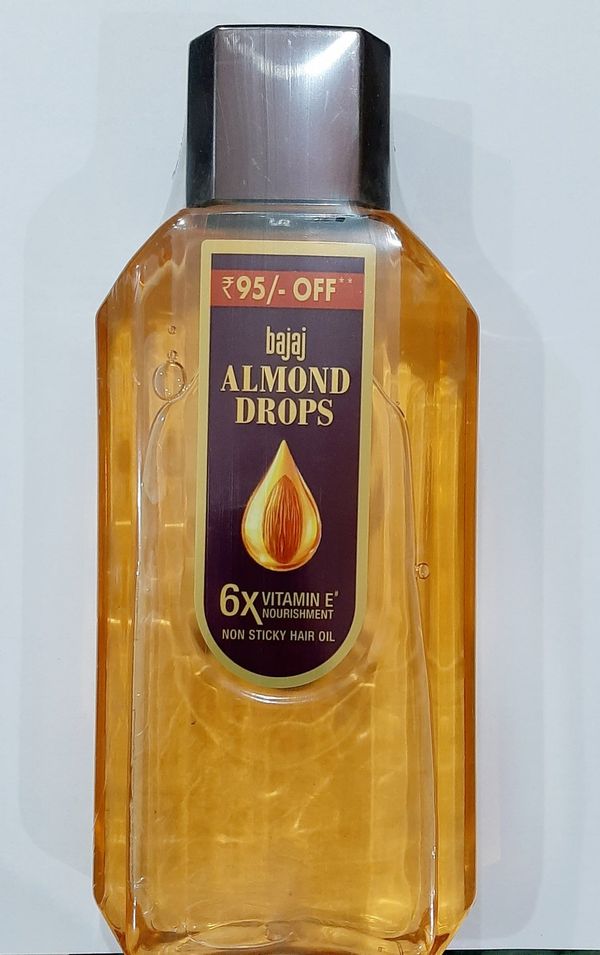 Bajaj  ALMOND DROPS HAIR OIL 700 ML. - 470 RS MRP. LESS 95 RS, Best Price 281