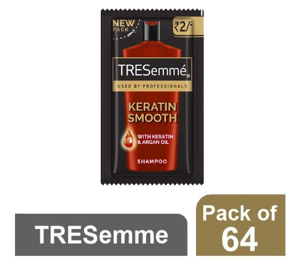 TRESemme 2 MRP. Keratin Smooth Shampoo 6ml.sachet Pack Of 64