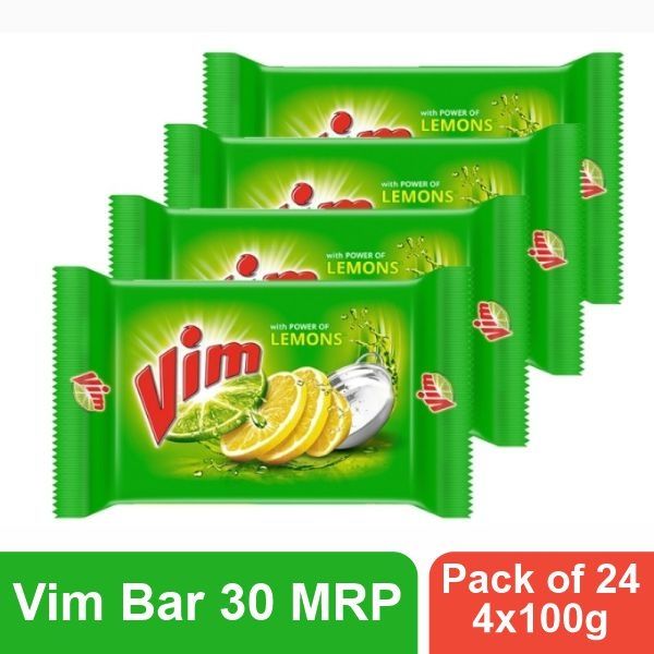 VIM Bar 30 MRP Pack 24  ( 4 × 100gm)