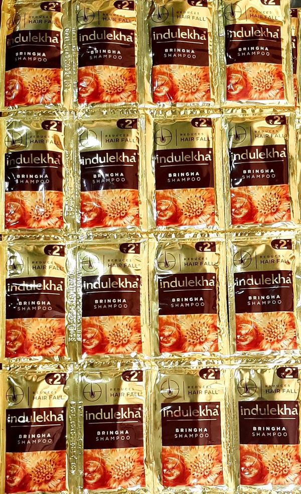 Indulekha Shampoo Pouch  5.5 ML (Pack Of 12 Pcs.)