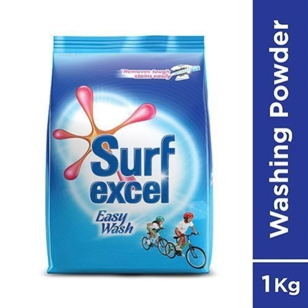 Surf excel Easy Wash Detergent Powder 1 kg - +12Pcs