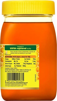 Dabur Honey - 250g  | 100% Pure | World's No.1 Honey Brand with No Sugar Adulteration