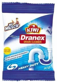 KIWIDranex Drain Cleaner -   50G Pouch (Pack Of 6)