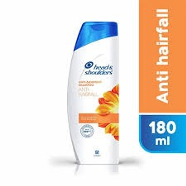 Head & Shoulders , Anti Dandruff Shampoo, Anti Hairfall, 180 ML
