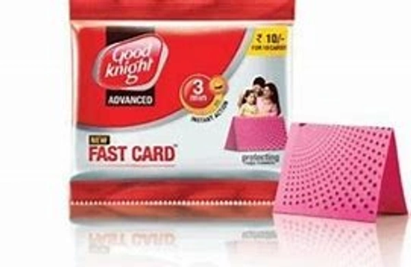 Godrej Good Knight Advanced Fast Card - 10 Units -( 480 Pcs in case) - case
