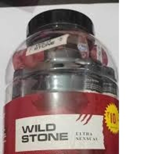 WildStone Wild Stone Ultra Sensual Talcum Powder for Men, 20 GM. *24 PCS  IN JAR - 24 PCS IN JAR