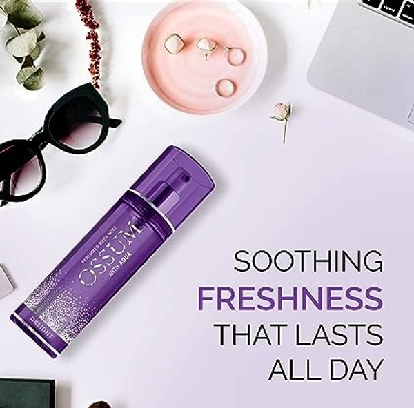 OSSUM Delight, Perfume Body Mist with Aqua, Long Lasting Freshness, Made for Women, 115ml