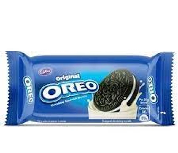 Cadbury Oreo Cream Biscuits, Vanilla, 50g