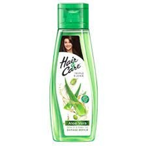 HAIR & CARE with Aloe Vera, Olive Oil & Green Tea  Hair Oil, 50Ml