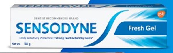 Sensodyne FreshGel Toothpaste  Sensitive Tooth Paste  