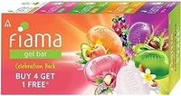Fiama Gel Bar Celebration Pack With 5 Unique Gel Bars(125g)(Buy 4 Get 1 Free)