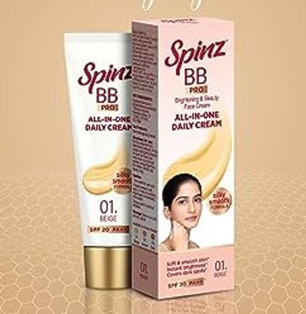 Spinz BB Fairness Cream,15 GM.