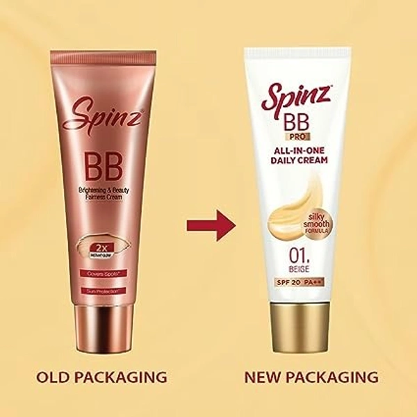 Spinz BB Fairness Cream,15 GM.