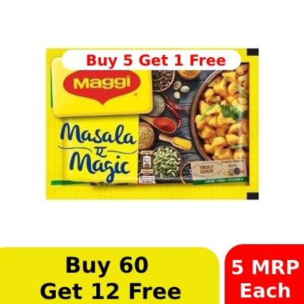 Maggi Masala 5 MRP (Buy 50 Get 10 Free)