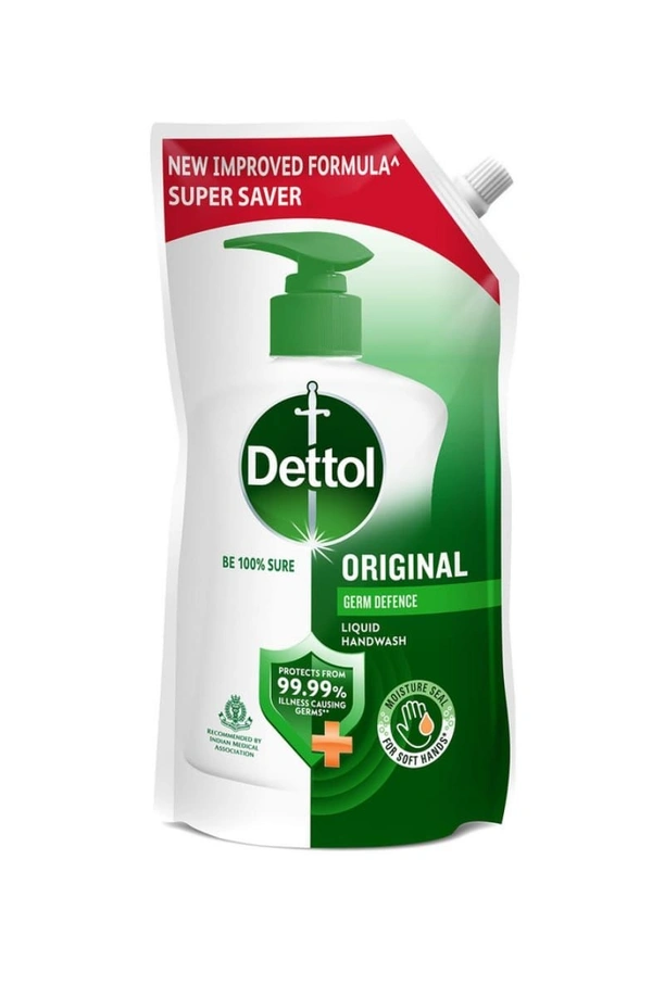 Dettol Original Liquid Hand Wash Refill Pouch  (750 ml)