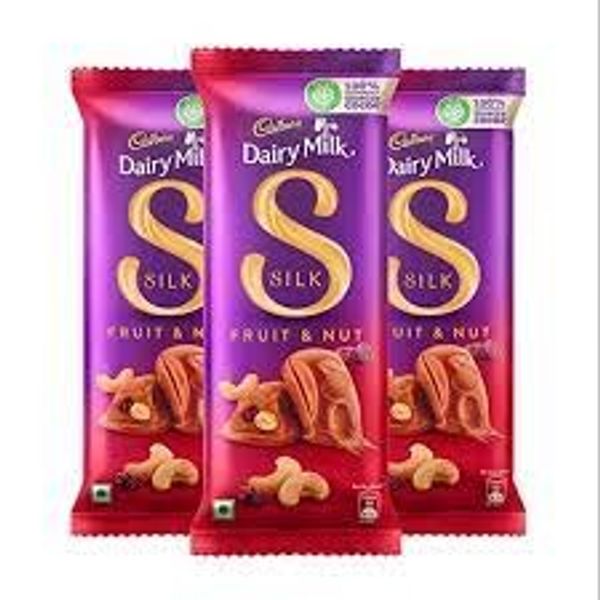 Cadbury Dairy Milk Silk Fruit & Nut Chocolate Bar, 55g 