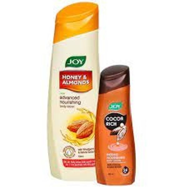 Joy Honey & Almonds Advanced Nourishing Body Lotion (Free Joy Cocoa Rich Body Lotion 40 ml) 100 ml