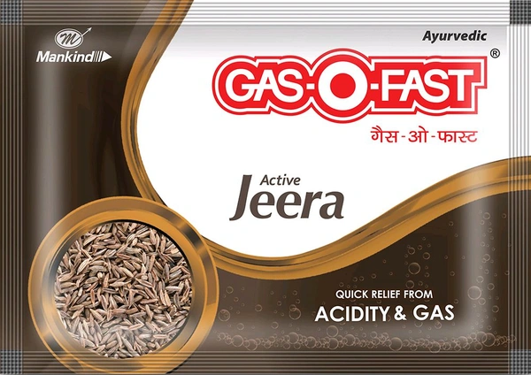 Mankind Gas-O-Fast Active Jeera Sachet