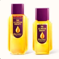 Bajaj Almond Drops Hair Oil, 650 ml + 190 ml,Free  Hair Oil, 6X Vitamin E, Almond Oil,  - 12 Pcs In Case