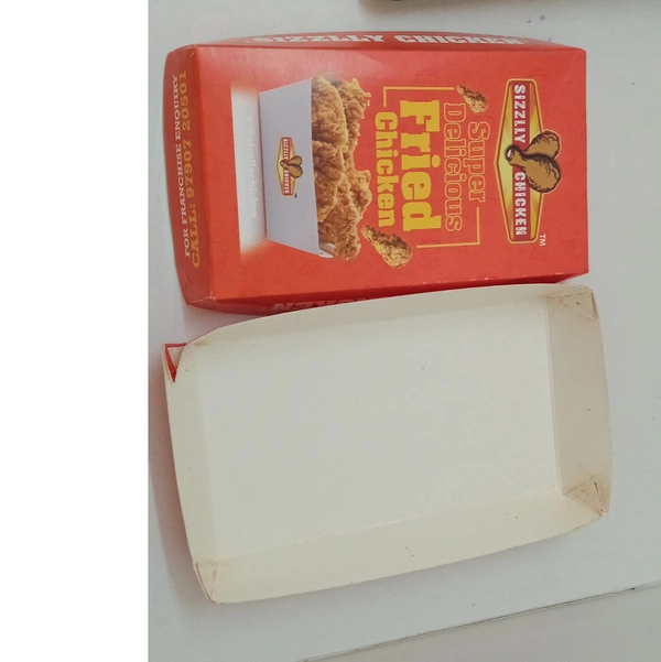 Sizzlly Tray -Food Grade Paper