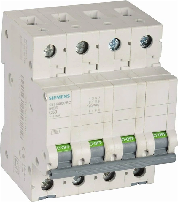 Four Pole MCB Installation