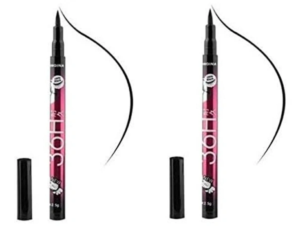 Waterproof Eye Liner Pencil - black, 2.5gm