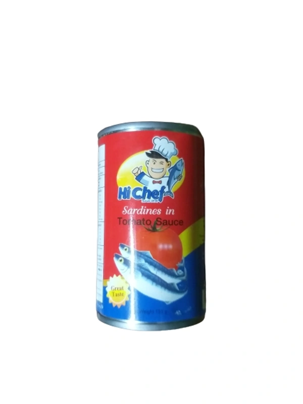 Hi Chif Fish Tin - red, 155gm
