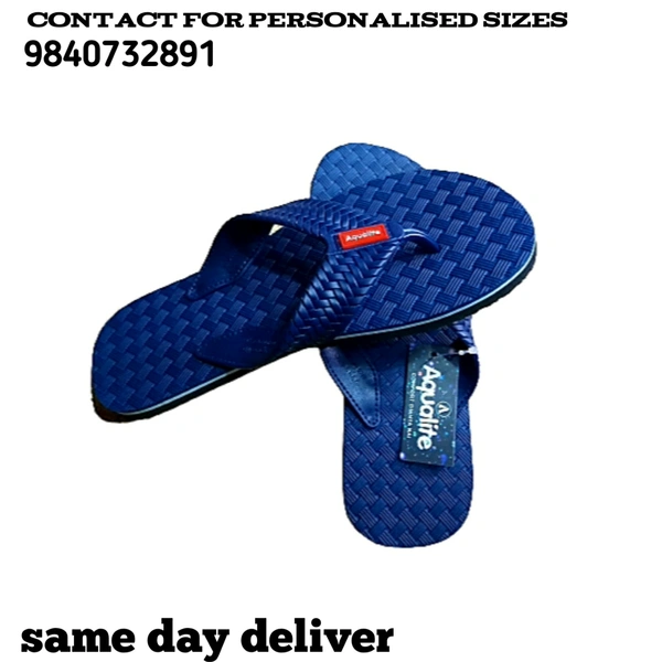 Aqualite Men's Slipper - navy , 8