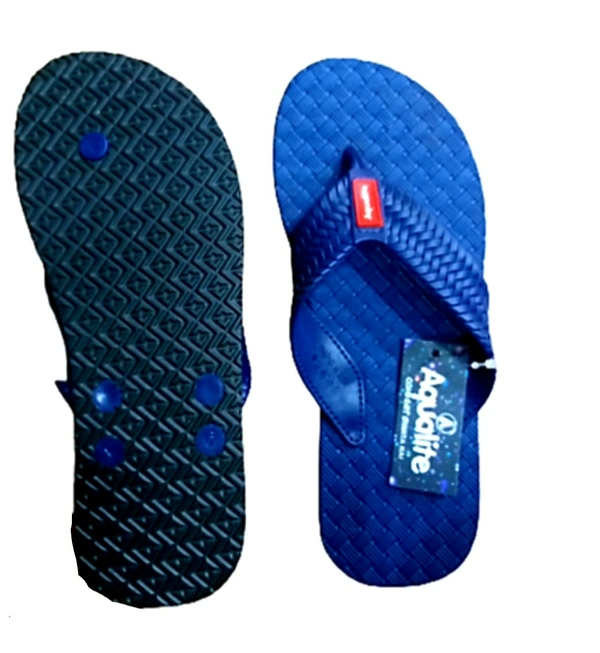 Aqualite Men's Slipper - navy , 8