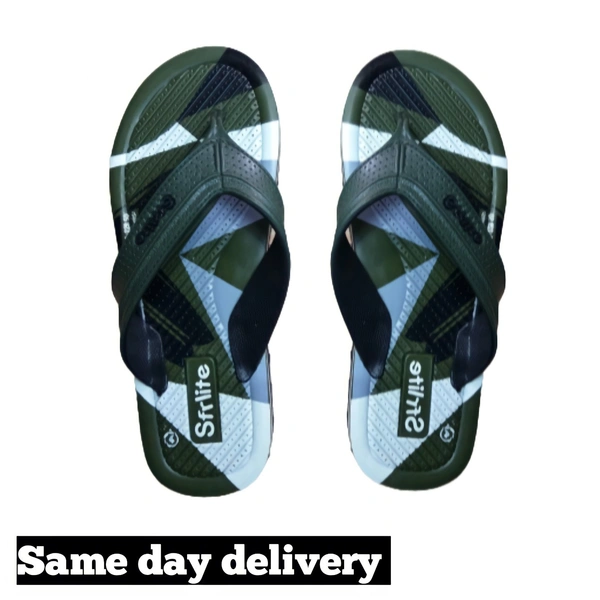 Sfrlite Men's slipper  - multi, 8