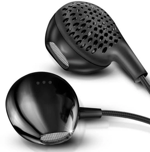 UB 300 pro Bass With Snake Cable Earphone  - Black , NA