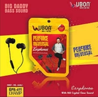 GRP 411 CHAMP PERFUME SERVES EARPHONE  - Black , NA