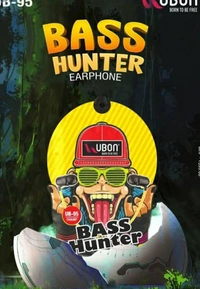 UB-95BASS HUNTER EARPHONE  - black , NA