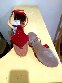 Flat Women  - Red, 38
