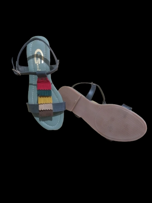 Flat women  - olive, 36