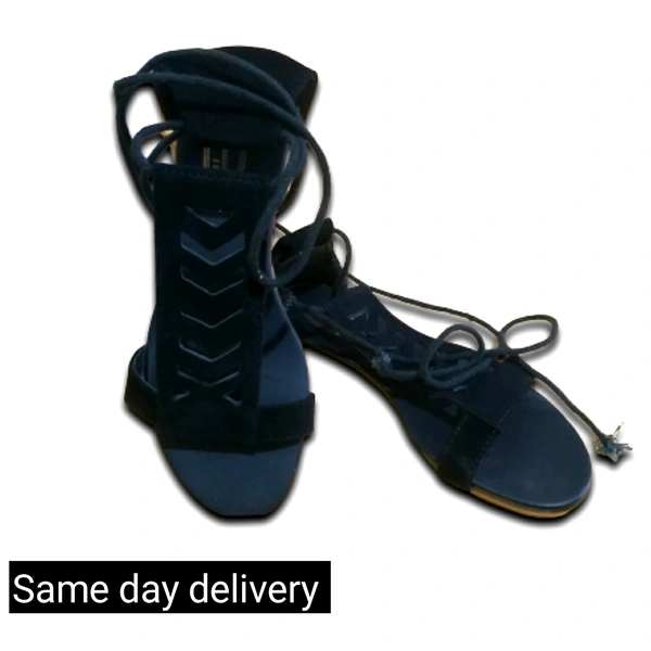 Flat women  - Black , 36