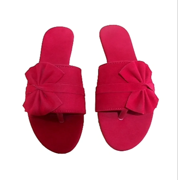 Flat women  - Red, 38