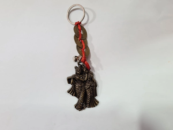 Keychain Coin Radha Krushna