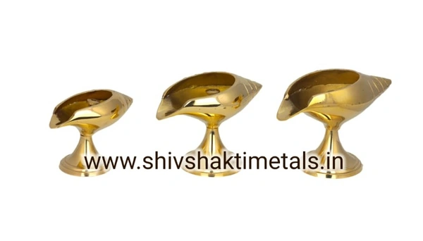 Shankh Diwa - 2 No, 212 Gram