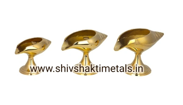 Shankh diwa - 3 No, 250 Gram