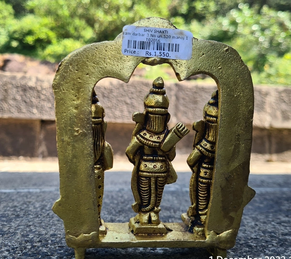 Shri Ram Darbar - 3 No, 550 Gram