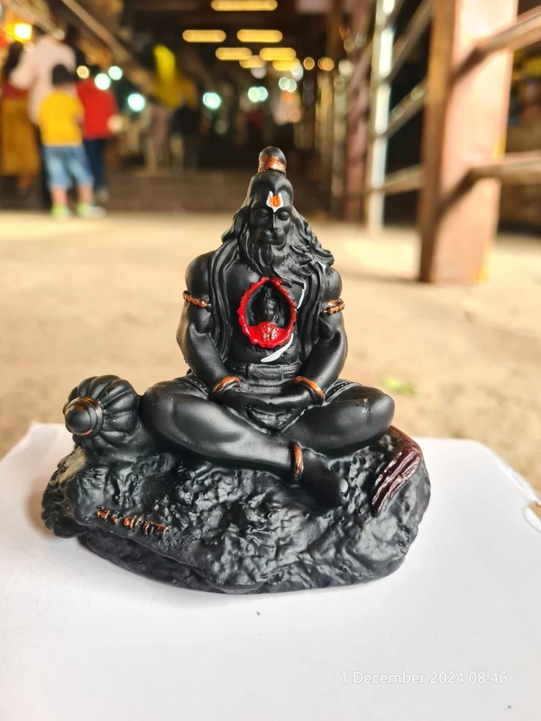 Shri Hanuman ji car statue - black color