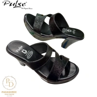 Pulse Elegant Black Heel - Black, 35