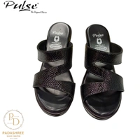 Pulse Elegant Black Heel - Black, 35
