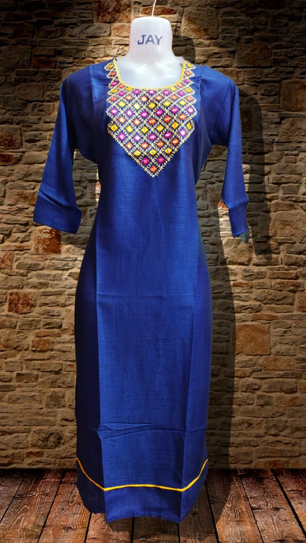 Kurti-17 - Persian Blue