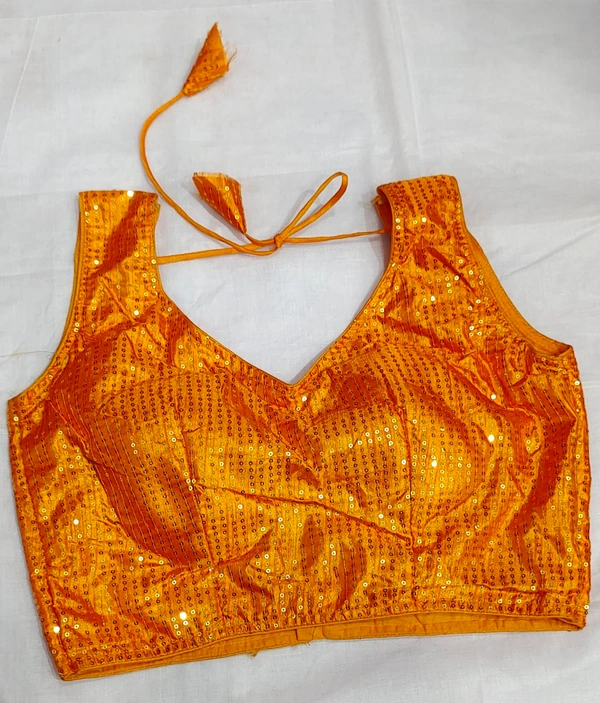 Fancy Blouse  -10 - Web Orange