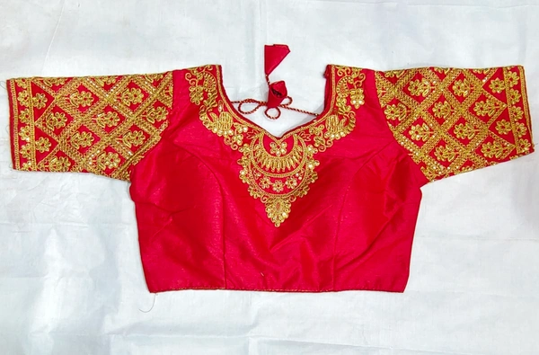 Fancy Blouse - 14 - Red
