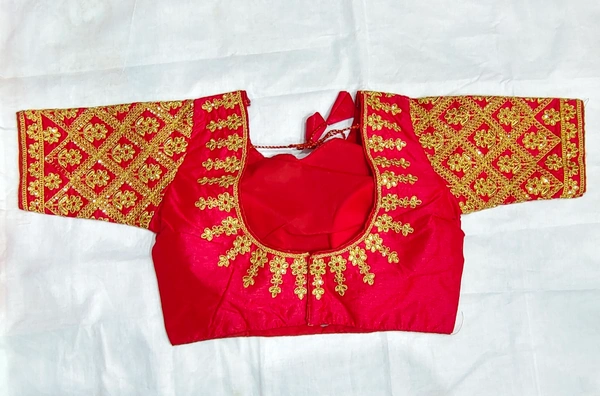 Fancy Blouse - 14 - Red