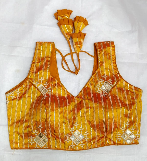 Fancy Blouse  - 24 - Web Orange