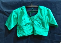 Plain Blouse - 01 - Red, 32